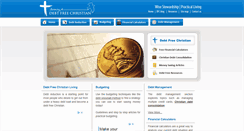 Desktop Screenshot of debt-free-christian.com